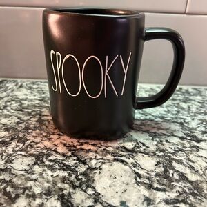 Black Spooky Mug